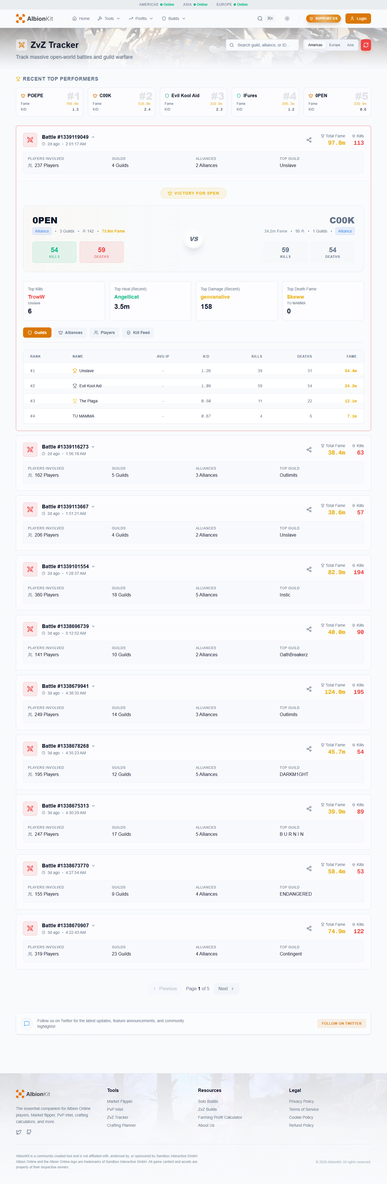 ZvZ Battle Tracker Preview