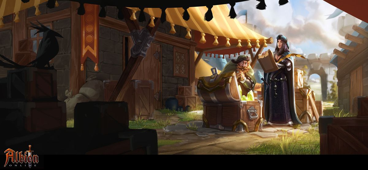 Albion Online market trading